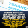 Bombay High Court Upholds Appellate Court’s Rejection of Tenancy Rights Claim Under Bombay Rent Act: “Merely Staying for a Few Years Before Tenant’s Death Does Not Establish Tenancy Rights”