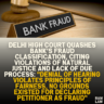 Delhi High Court Quashes Bank’s Fraud Classification, Citing Violations of Natural Justice and Lack of Due Process: "Denial of Hearing Violates Principles of Fairness, No Grounds Existed for Declaring Petitioner as Fraud"