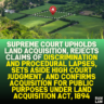 Supreme Court Upholds Land Acquisition, Rejects Claims of Discrimination and Procedural Lapses, Sets Aside High Court Judgment, and Confirms Acquisition for Public Purposes Under Land Acquisition Act, 1894