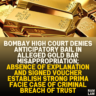 Bombay High Court Denies Anticipatory Bail in Alleged Gold Bar Misappropriation; Absence of Explanation and Signed Voucher Establish Strong Prima Facie Case of Criminal Breach of Trust