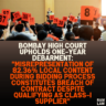 Bombay High Court Upholds One-Year Debarment: "Misrepresentation of 82.36% Local Content During Bidding Process Constitutes Breach of Contract Despite Qualifying as Class-I Supplier"