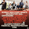 Bombay High Court Grants Anticipatory Bail, Emphasizing “Criminal Law Should Not Be Used as a Tool in Business Disputes” and Citing “Commercial Nature of Dispute” in Alleged Forgery and Financial Misappropriation Case