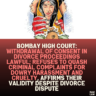 Bombay High Court: Withdrawal of Consent in Divorce Proceedings Lawful; Refuses to Quash Criminal Complaints for Dowry Harassment and Cruelty, Affirms Their Validity Despite Divorce Dispute