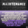 Uttarakhand High Court: "Can Family Court’s Interim Maintenance Order Be Interfered with at Revision Stage? High Court Holds Interim Orders Are Provisional and Revision Permitted Only for Blatant Flaws"