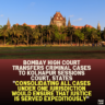 Bombay High Court Transfers Criminal Cases to Kolhapur Sessions Court, States "Consolidating All Cases Under One Jurisdiction Would Ensure That Justice Is Served Expeditiously"