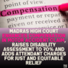 Madras High Court Enhances Compensation in Motor Accident Claim, Raises Disability Assessment to 70% and Adds Attendant Charges for Just and Equitable Relief