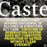 Bombay High Court Affirms Discharge of Accused in Atrocities Act Case: "Criticism of Reservation System Does Not Constitute Promotion of Hatred Without Clear Evidence"