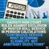 Gauhati High Court Rules Against Exclusion of Muster Roll Service in Pension Calculations: "Continuous Service Must Determine Eligibility, Not Arbitrary Deductions"