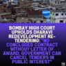 Bombay High Court Upholds Dharavi Redevelopment Re-Tendering: "No Concluded Contract Without Letter of Award; Government Can Cancel Tenders in Public Interest"