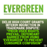 Delhi High Court Grants Interim Injunction in Trademark Dispute: "Prior User Rights Prevail; Defendant Barred from Using 'Evergreen' to Prevent Consumer Confusion"