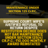 Supreme Court: Wife’s Justified Refusal to Return Despite Restitution Decree Does Not Bar Maintenance Under Section 125(4) Cr.P.C.; ₹10,000 Monthly Award Reinstated