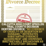 Calcutta High Court Upholds Trial Court’s Decision Denying Divorce: "No Evidence of Cruelty or Desertion by Husband," Reiterates Substantive Evidence Requirement and Dismisses Irretrievable Breakdown as a Statutory Ground