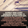 Bombay High Court Dismisses Objections to Amendment in Partition Suit, Upholds Inclusion of Lessees as Essential for Comprehensive Adjudication to Resolve Lease Agreements Impacting Ancestral Property Claims