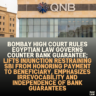 Bombay High Court Rules Egyptian Law Governs Counter Bank Guarantee; Lifts Injunction Restraining SBI from Honoring Payment to Beneficiary, Emphasizes Irrevocability and Independence of Bank Guarantees