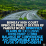 Bombay High Court Upholds Public Status of Vahivat Road: Dismisses Claims of Exclusive Ownership, Citing Balance of Convenience and Irreparable Harm in Favor of Respondents