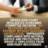 Orissa High Court Invalidates Screening Committee Decision: "No Recovery of Excess Payment Without Reasoned Justification," Emphasizes Compliance with Natural Justice and Protection of Group-C Employees from Arbitrary Recoveries