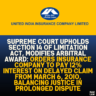 Supreme Court Upholds Section 14 of Limitation Act, Modifies Arbitral Award: Orders Insurance Company to Pay 12% Interest on Delayed Claim from March 6, 2010, Balancing Justice in Prolonged Dispute