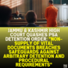 Jammu & Kashmir High Court Quashes PSA Detention Order: "Non-Supply of Vital Documents Breaches Safeguards Against Arbitrary Detention and Procedural Requirements"