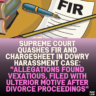 Supreme Court Quashes FIR and Chargesheet in Dowry Harassment Case: "Allegations Found Vexatious, Filed with Ulterior Motive After Divorce Proceedings"