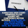 Karnataka High Court Dismisses Pleas Against No-Confidence Motion Notices, Holds That 15-Day Notice Period Runs From Meeting Date, Not Service Date