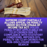 Supreme Court Partially Allows Appeal on Penalty Under Section 271AAA of Income Tax Act: Holds Penalty Not Applicable on ₹2.27 Crores Due to Compliance with Statutory Conditions, Imposes 10% Penalty on ₹2.49 Crores for Non-Disclosure During Search