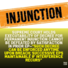 Supreme Court Holds Executability of Decree for Permanent Injunction Cannot Be Defeated by Satisfaction in Prior EP—“Such Decree Can Be Enforced Anytime Upon Breach; Successive EPs Maintainable if Interference Recurs”