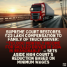 Supreme Court Restores ₹23 Lakh Compensation to Family of Truck Driver: “₹10,000 Monthly Income for Skilled Driver in 2014 Is Reasonable” — Sets Aside High Court’s Reduction Based on Minimum Wages