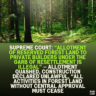 Supreme Court: “Allotment of Reserved Forest Land to Private Builders Under the Garb of Resettlement Is Illegal” — Allotment Quashed, Construction Declared Unlawful, “All Activities in Forest Land Without Central Approval Must Cease