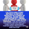 non enforcement of mediated settlement