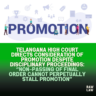 Telangana High Court Directs Consideration of Promotion Despite Disciplinary Proceedings: “Non-Passing of Final Order Cannot Perpetually Stall Promotion”