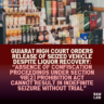 liquor seized vehicle