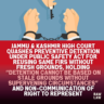 quashed preventive detention
