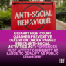 anti-social activities