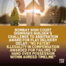 delayed delivery of flat