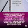 occupancy certificate