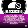 blacklisted