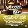 quashed fir against property buyer