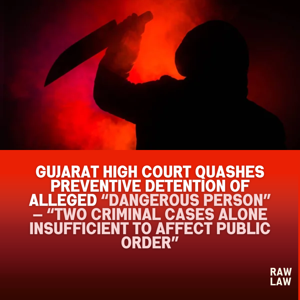 dangerous person, preventive detention