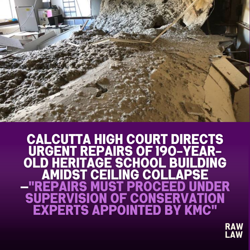 school ceiling collapses