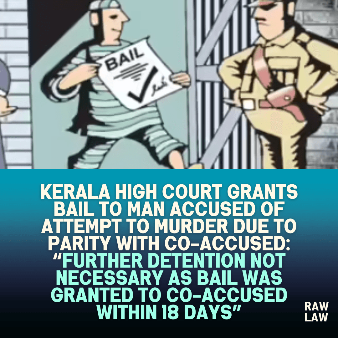 Kerala High Court Grants Bail to Man Accused of Attempt to Murder Due ...