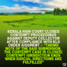 Kerala High Court Closes Contempt Proceedings Against Deputy Collector After Compliance with KLU Order Judgment — “Taking Note of the Said Submission, the Contempt Case is Closed; Contempt Jurisdiction Ends When Judicial Directions Are Fulfilled”