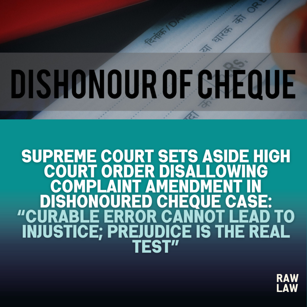 dishonour of cheque