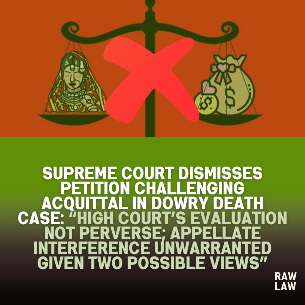 no dowry death