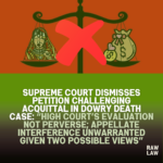 no dowry death
