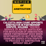 notice of arbitration