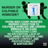 culpable homicide