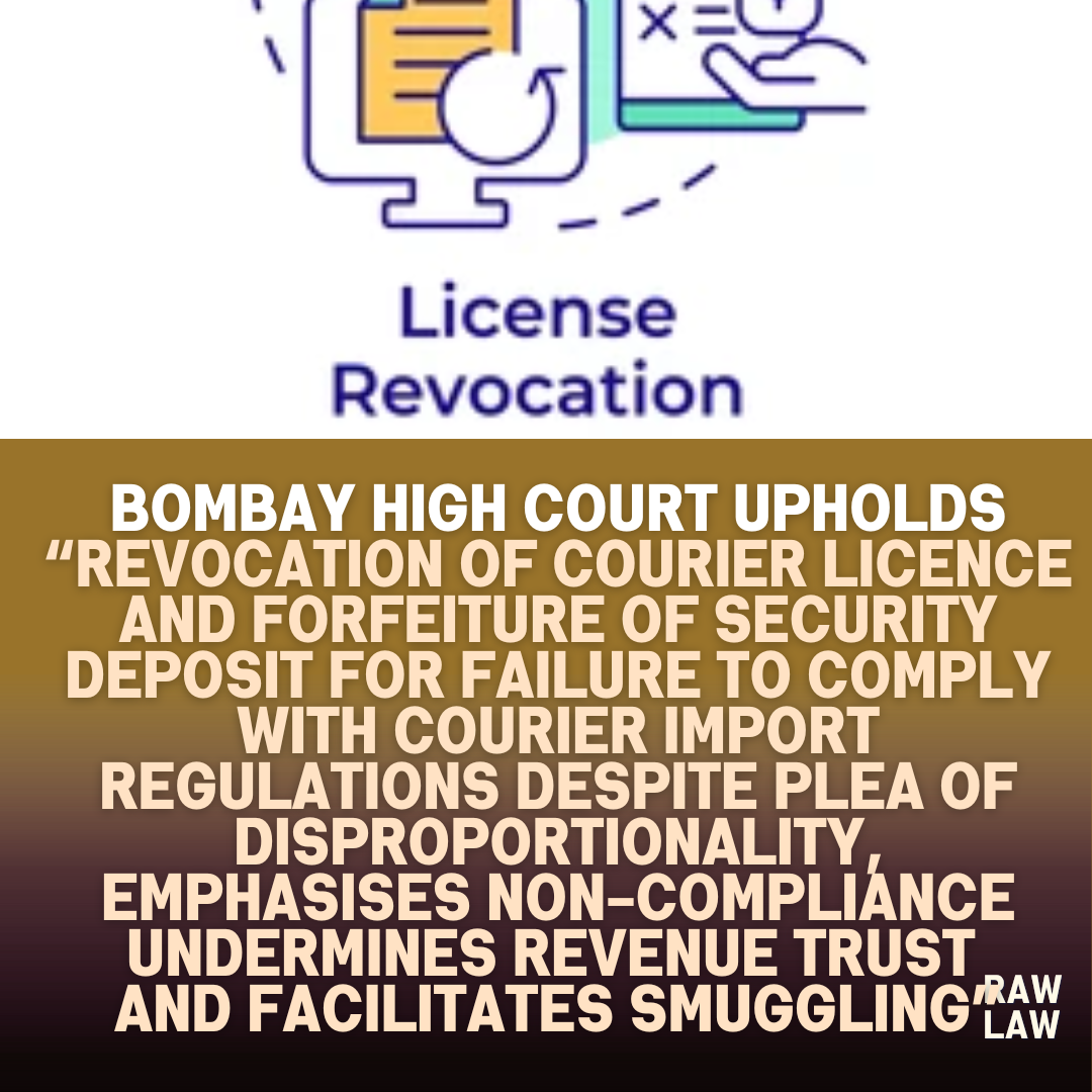 revocation of license