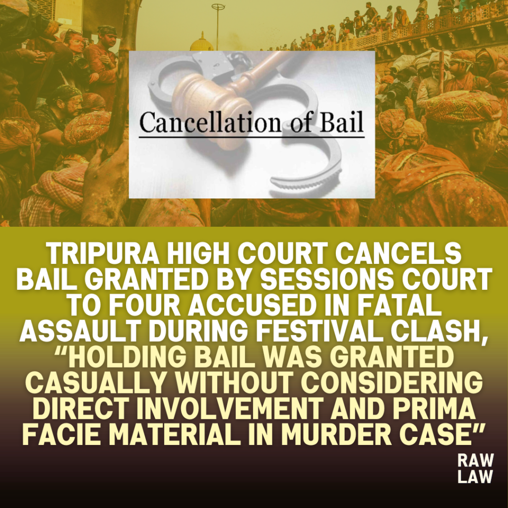 cancellation of bail