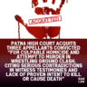 accquited