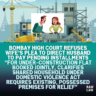 wife's plea quashed to ask husband pay penalty